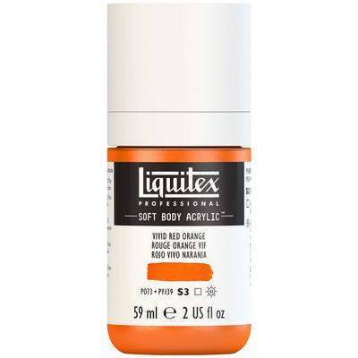 VIVID RED ORANGE 59ML LQX PRO SOFT BODY