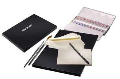 ARCHES Aquarelle Correspondence Box Block + Envelopes