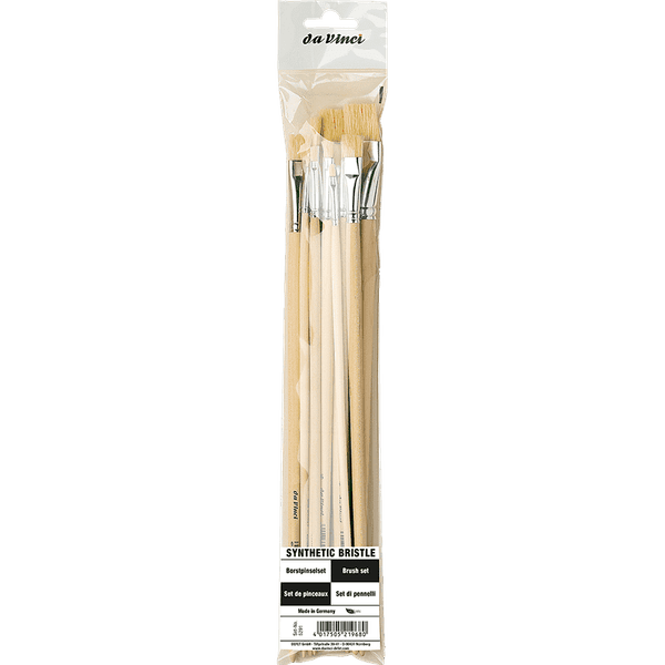 Synthetic Bristle Brush set
