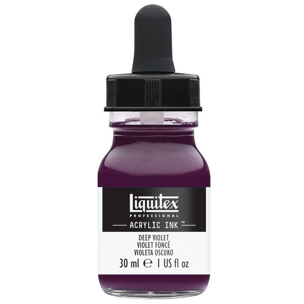 DEEP VIOLET 30ML LQX PRO ACRYLIC INK