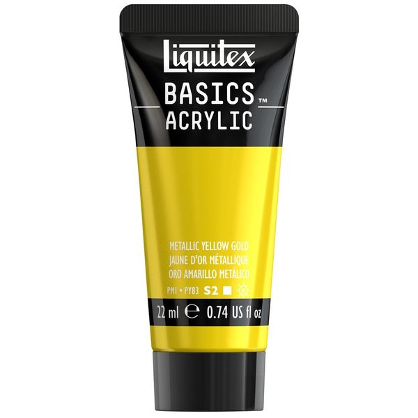 METALLIC YELLOW GOLD 22ML LQX BASICS