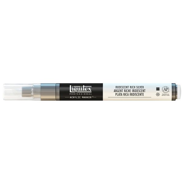 IRIDESCENT RICH SILVER LQX PRO PAINT MARKER FINE