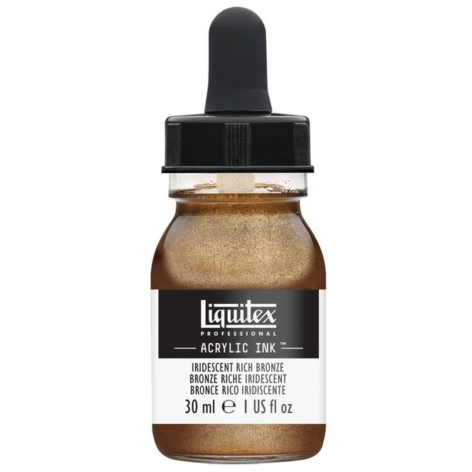 Hovedbilde IRIDESCENT RICH BRONZE 30ML LQX PRO ACRYLIC INK
