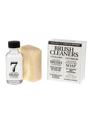 Chelsea Classical - Lavender Brush Cleaner Set