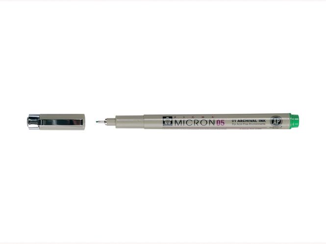 Hovedbilde Sakura Pigma Micron 05 - 0,45mm - 32 Fresh Green