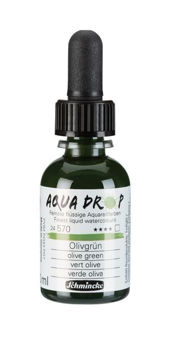 Hovedbilde Schmincke Aquadrop 30ml. olive green