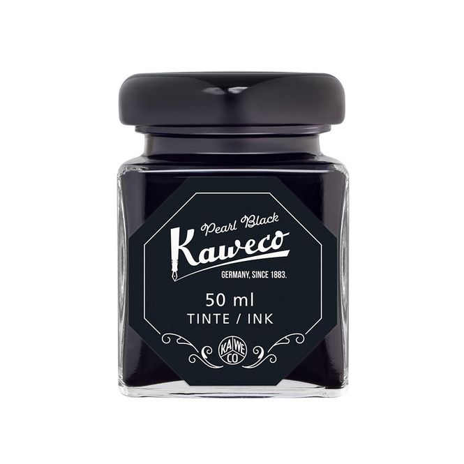 Hovedbilde Kaweco Ink Bottle 50ml – Pearl Black