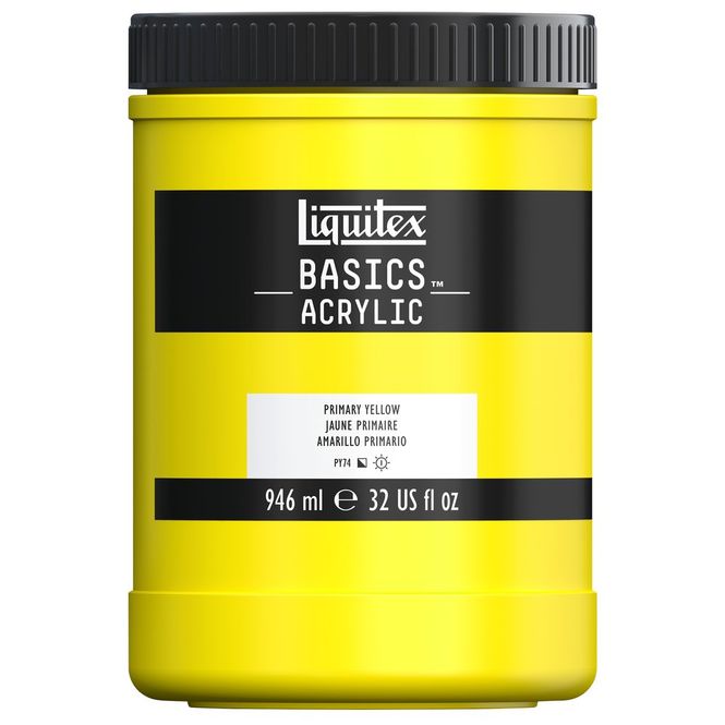 Hovedbilde PRIMARY YELLOW 946ML LQX BASICS