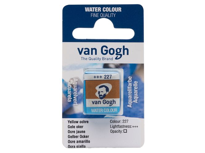 Hovedbilde Van Gogh Akvarell H.Pan 227 Yellow ochre