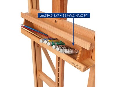 Mabef Atelierstaffeli M/09 – Basic studio easel w/tray
