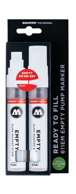 Hovedbilde 2x611 Empty Marker mit Refill Extension