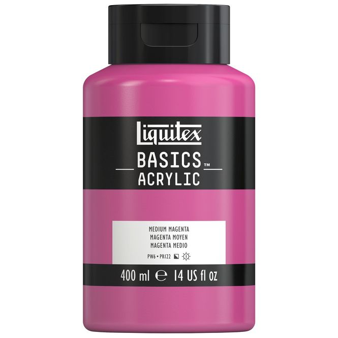 Hovedbilde MEDIUM MAGENTA 400ML LQX BASICS