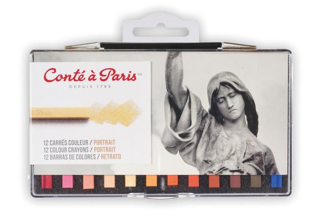 Hovedbilde CAP CARRE COLOUR PLASTIC BOX OF 12 PORT HK
