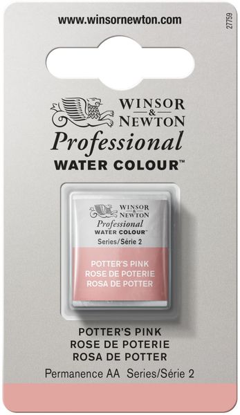 POTTERS PINK HALV PAN W&N pwc