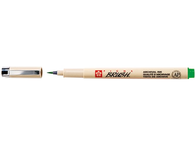 Hovedbilde Sakura Pigma Brush Pen #29 Grønn