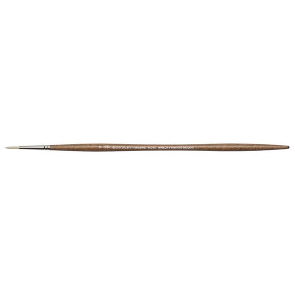ROUND SIZE 2 W&N ARTISTS' OIL SYNTHETIC HOG BRUSH