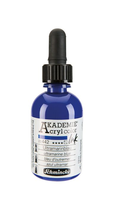 Hovedbilde Schmincke Akademie 50ml. ink ultramarine blue