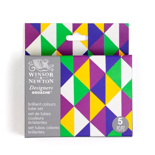 W&N DESIGNERS GOUACHE BRILLIANT SET 5X14ML TUBES