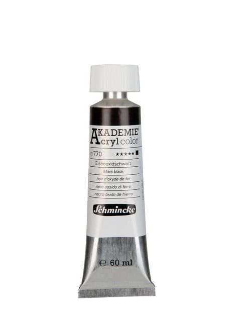 Hovedbilde Schmincke Akademie 60ml. Mars black
