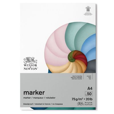 W&N BLEEDPROOF PAD 75 A4 50S