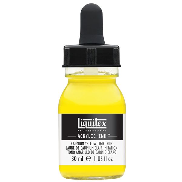 CADMIUM YELLOW LIGHT HUE 30ML LQX PRO ACRYLIC INK