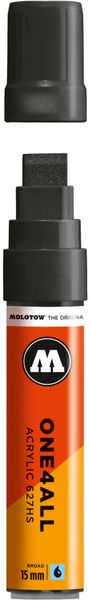 Acrylic marker One4All 627HS 15mm #180 signal black