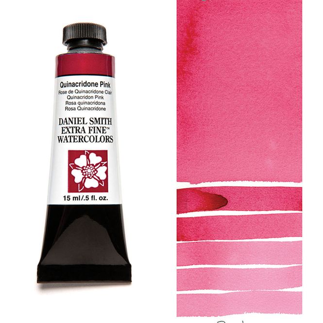 Hovedbilde Daniel Smith - Watercolour 15ml Quinacridone Pink