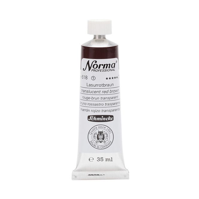 Hovedbilde Transparent Red Brown Norma Professional 35 ml
