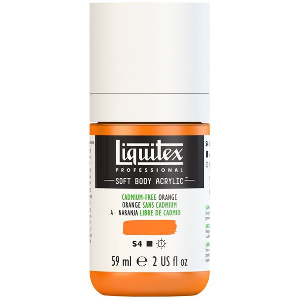 CADMIUM-FREE ORANGE 59ML LQX PRO SOFT BODY