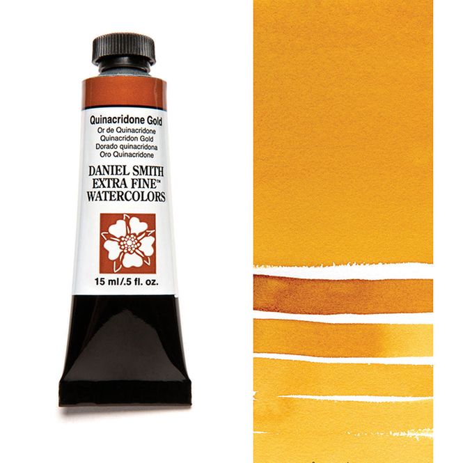 Hovedbilde Daniel Smith - Watercolour 15ml Quinacridone Gold