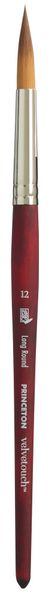 Princeton Velvetouch Synthetic Short Handle Long Round Size 12 P