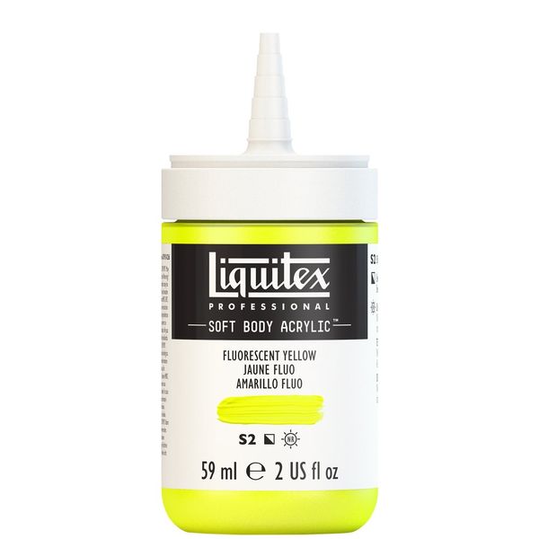 FLUORESCENT YELLOW 59ML LQX PRO SOFT BODY