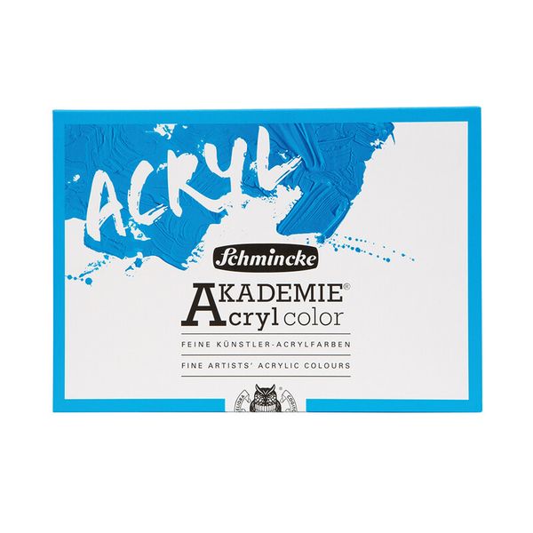 AKADEMIE AKRYL SET 6 X 60 ML.