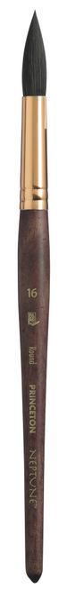 Hovedbilde Princeton Neptune Synthetic Short Handle Round ...