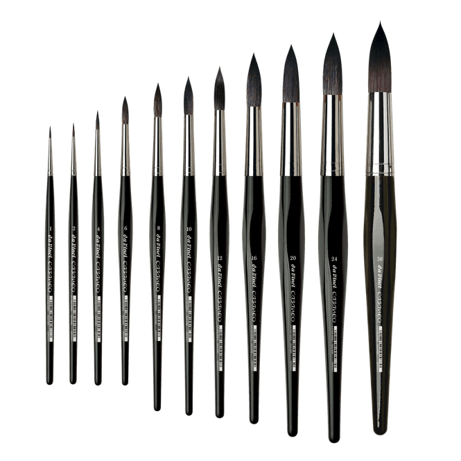 Hovedbilde CASANEO Serie 5598 Rund Pensel
