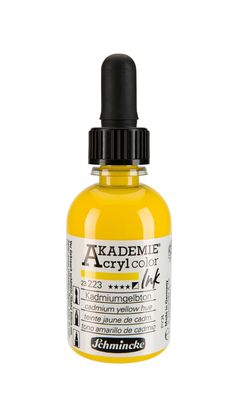 Schmincke Akademie 50ml. ink cadmium yellow hue