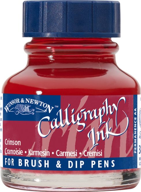 Hovedbilde CRIMSON 30ML W&N CALLIGRAPHY INK