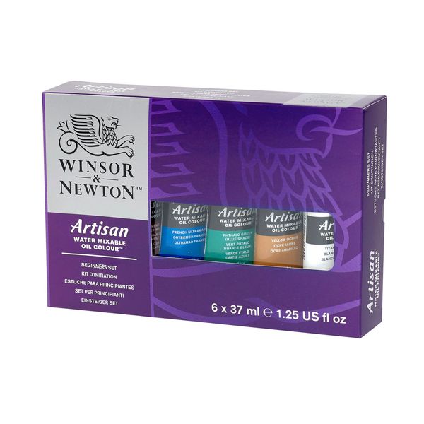 W&N ARTISAN WATER MOC BEGINNERS SET 6X37ML