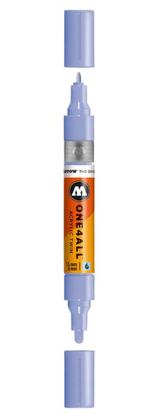 Acrylic marker One4All Twin 1,5/4mm #209 blue violett pastel