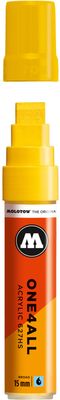 Acrylic marker One4All 627HS 15mm #006 zinc yellow