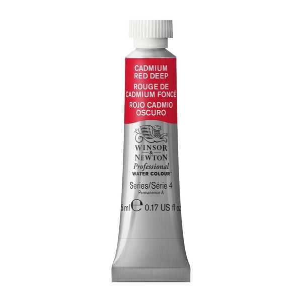 CADMIUM RED DEEP 5ML TUBE W&N pwc