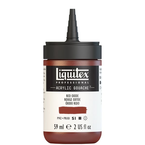 RED OXIDE 59ML LQX PRO ACRYLIC GOUACHE