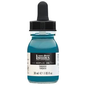 Hovedbilde TURQUOISE 30ML LQX PRO ACRYLIC INK