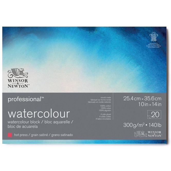 Hovedbilde W&N PROFESSIONAL WATERCOLOUR BLK HOT 300 26X36 ...