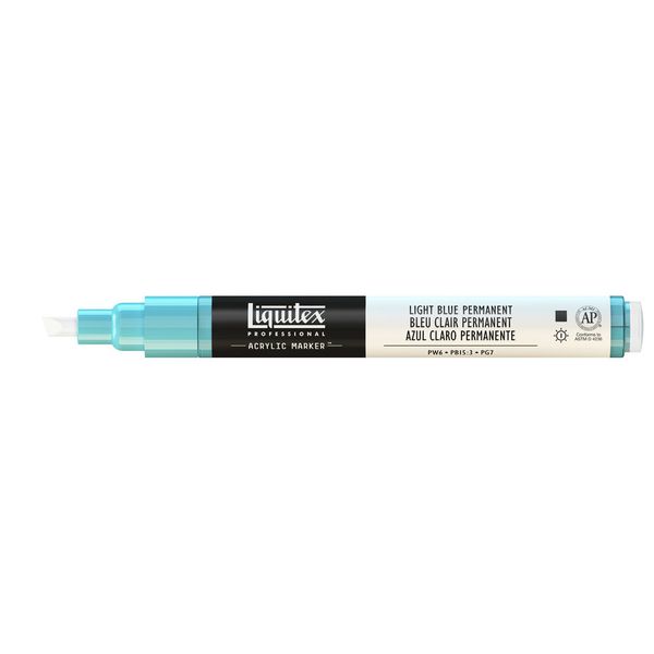 LIGHT BLUE PERMANENT LQX PRO PAINT MARKER FINE
