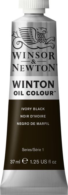 Hovedbilde IVORY BLACK W&N WINTON OIL 37ML TUBE