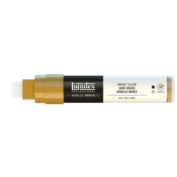 LQX PRO PAINT MARKER WIDE YELLOW BRONZE