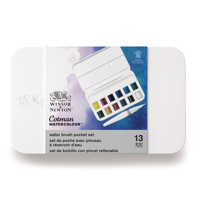 Hovedbilde W&N COTMAN WATERCOLOUR BRUSH PEN SET 12HP