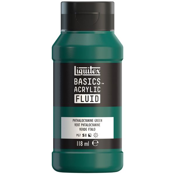 PHTHALOCYANINE GREEN 118ML LQX BASICS FLUID