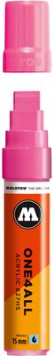 Acrylic marker One4All 627HS 15mm #200 neon pink
